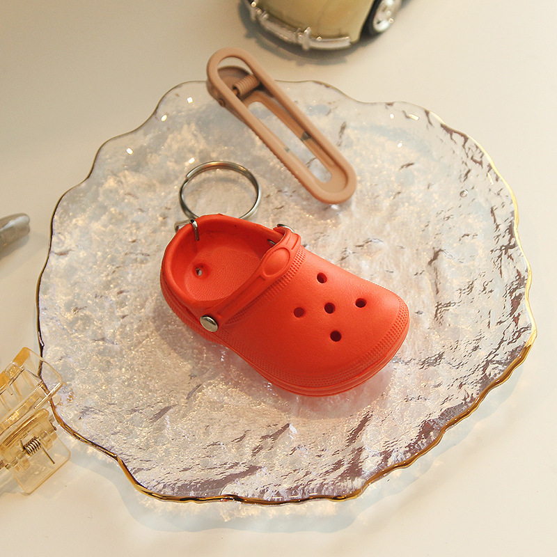 Mini Crocs Shoe Keychain