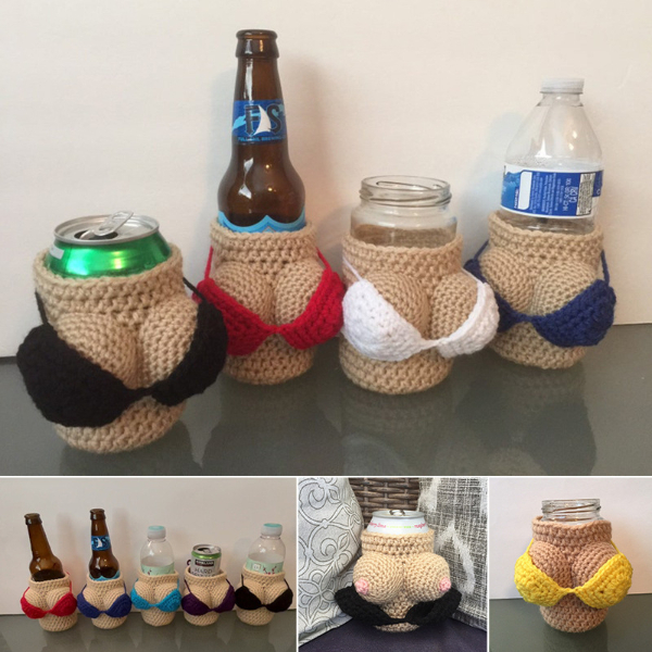 🤣Funny Removable Bikini Beer Cover