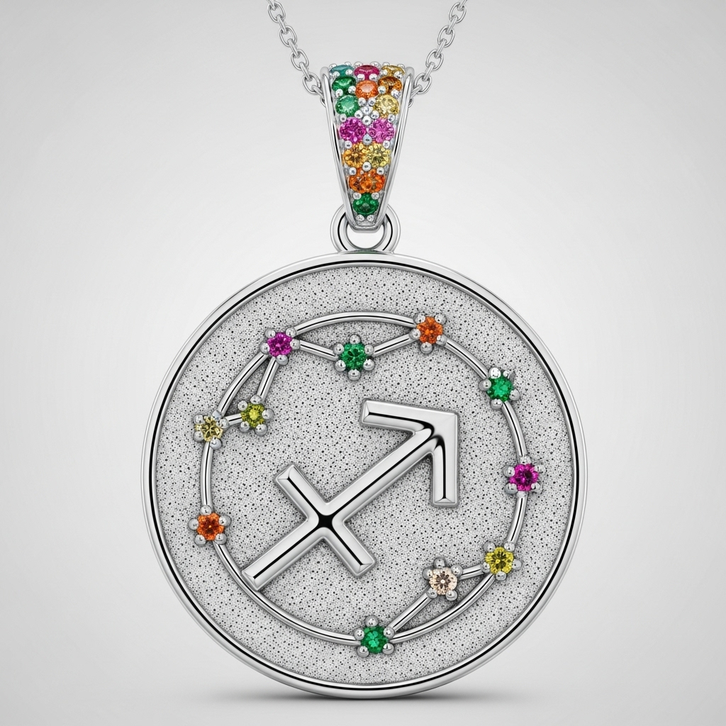 Zodiac Star Gem Necklace