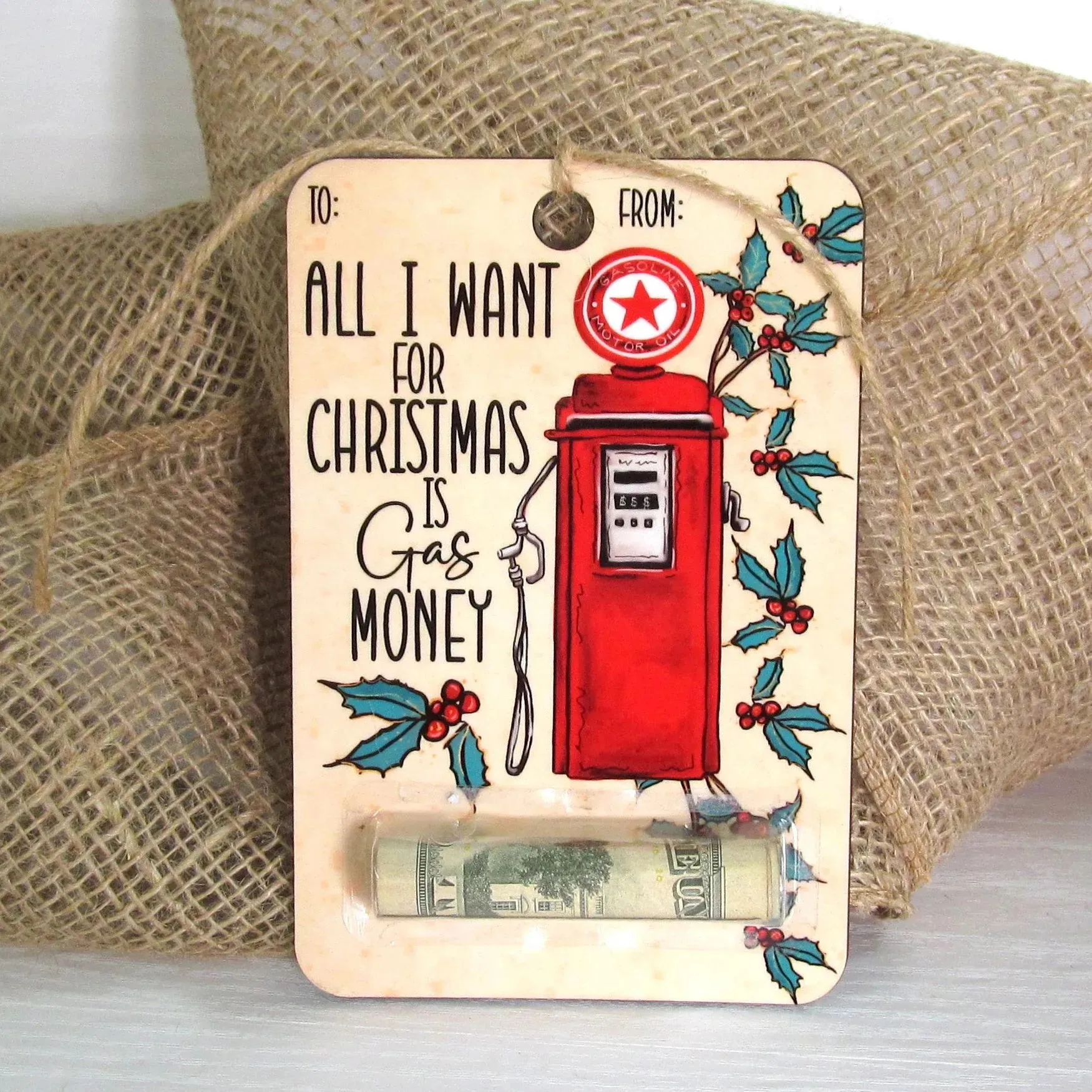 🎁🎅2024 CHRISTMAS GIFT--💸Santa Christmas Money Holders