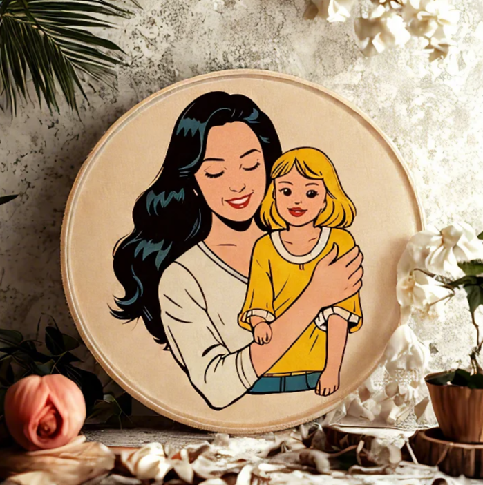 Motherly Love Acrylic Ornament