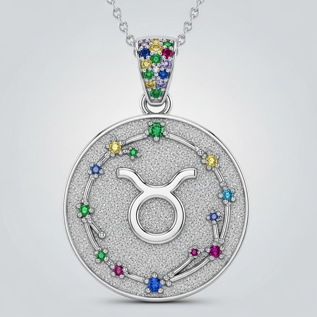 Zodiac Star Gem Necklace