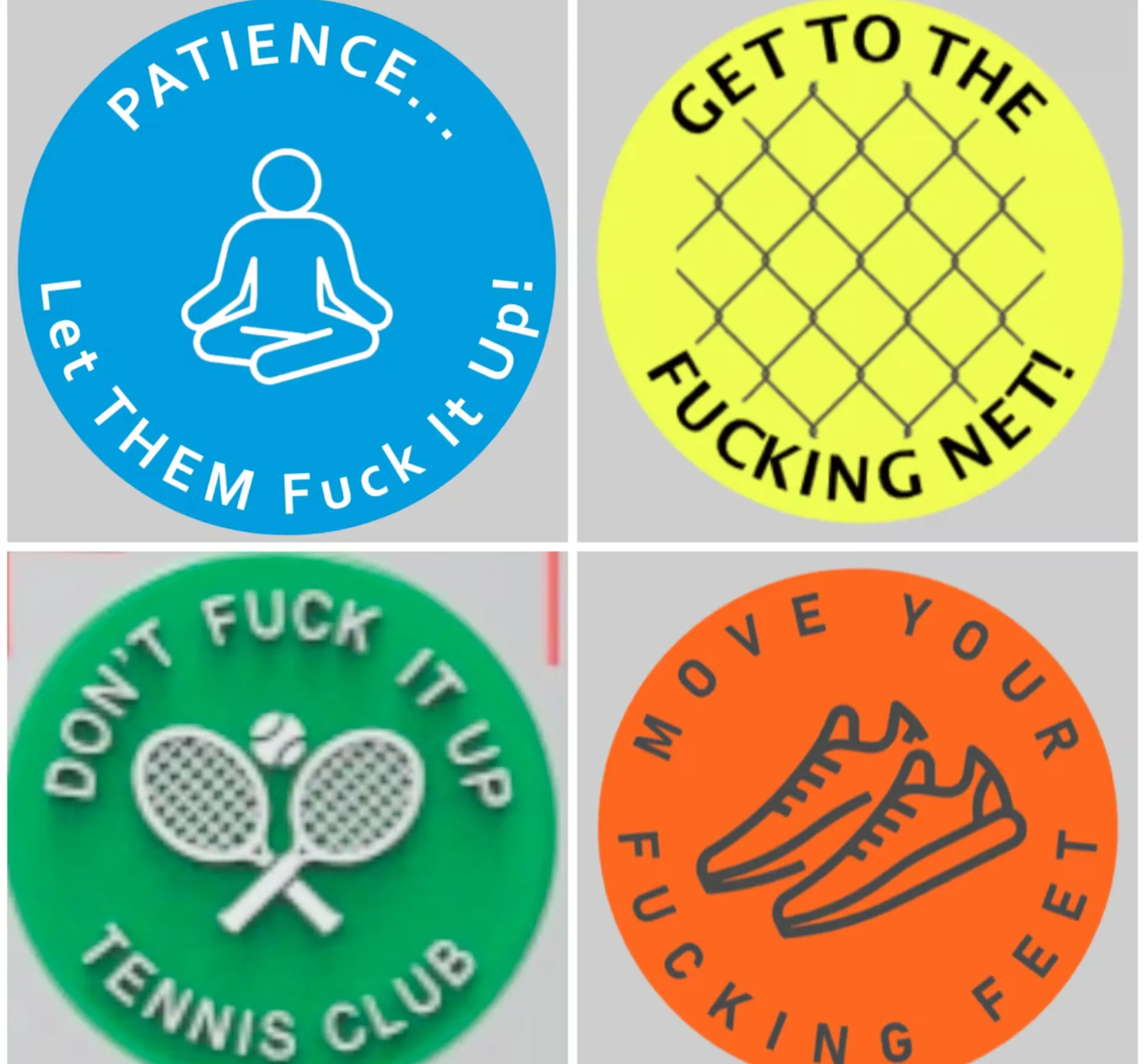 🎾Tennis Shock Absorber, Attack Alert(4PCS)