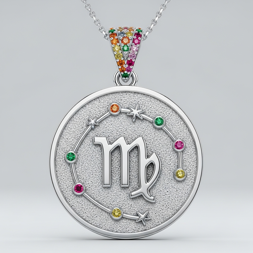 Zodiac Star Gem Necklace