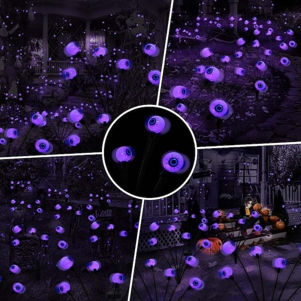 Halloween Outdoor Solar Eyeball Lights