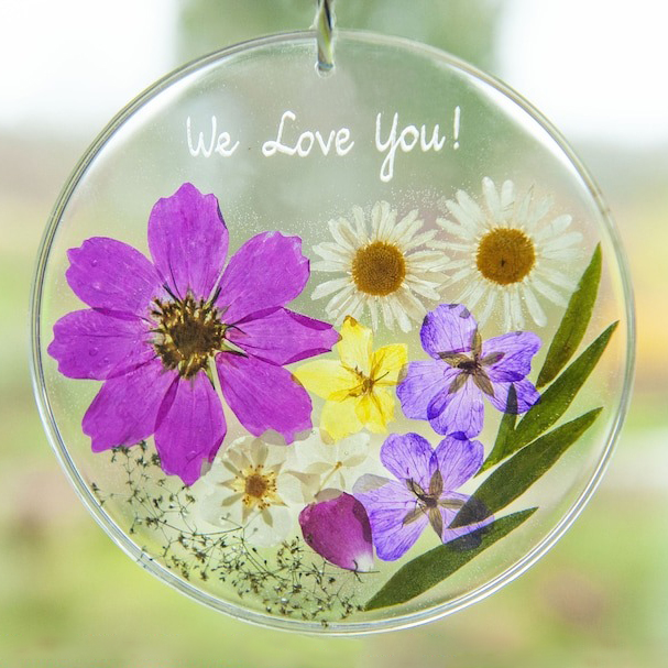 🎁Gift for Mother's day🎁Mother's Day Resin Wreath Hanging Decoration