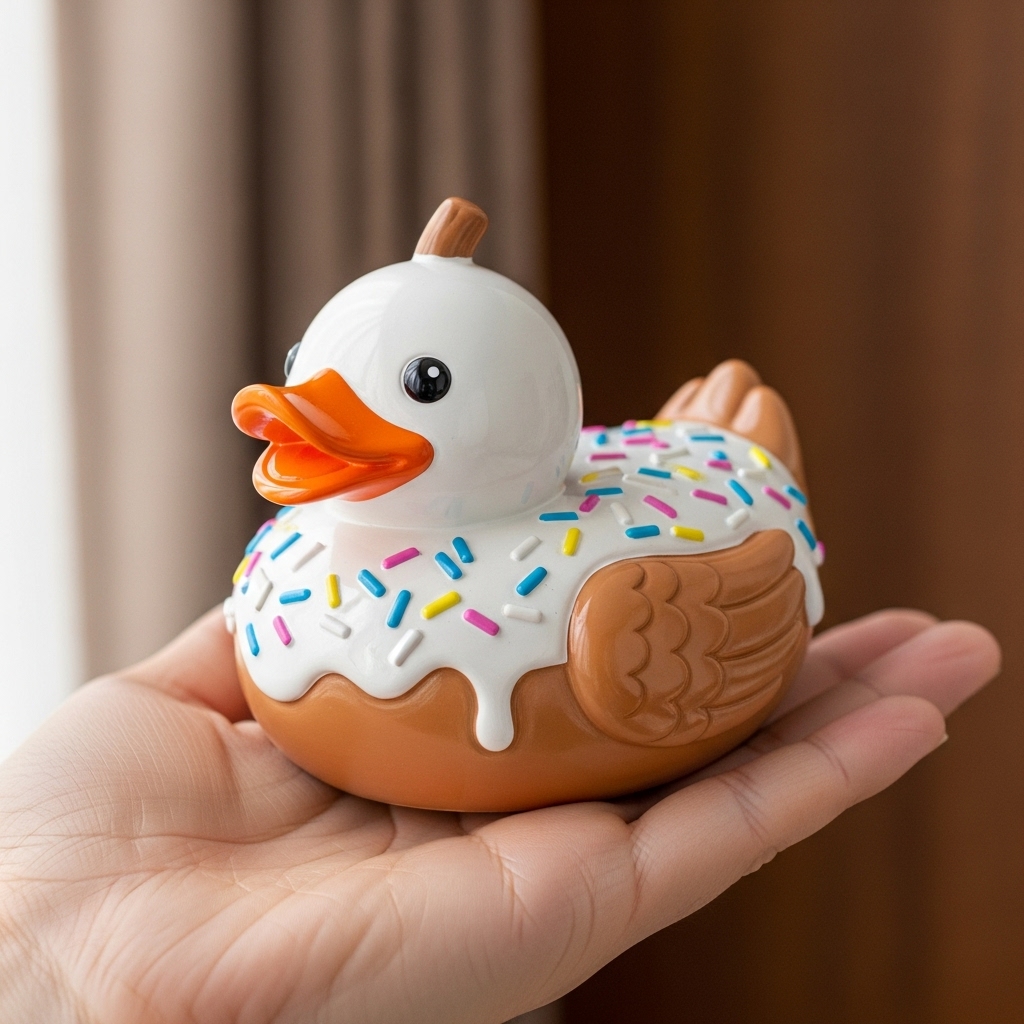 🥧Whimsical Dessert Duck Figurines🦆