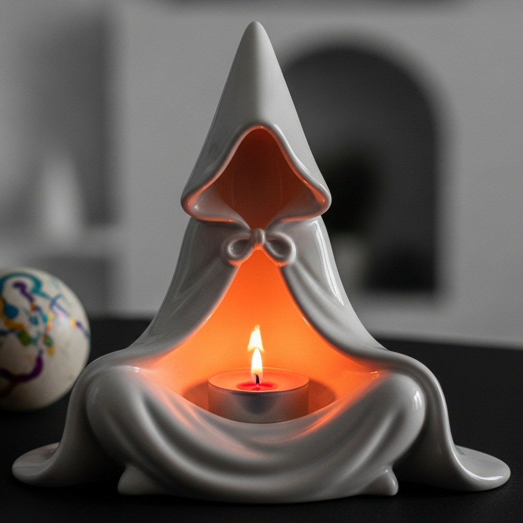 Mystic Wizard Candle Holder