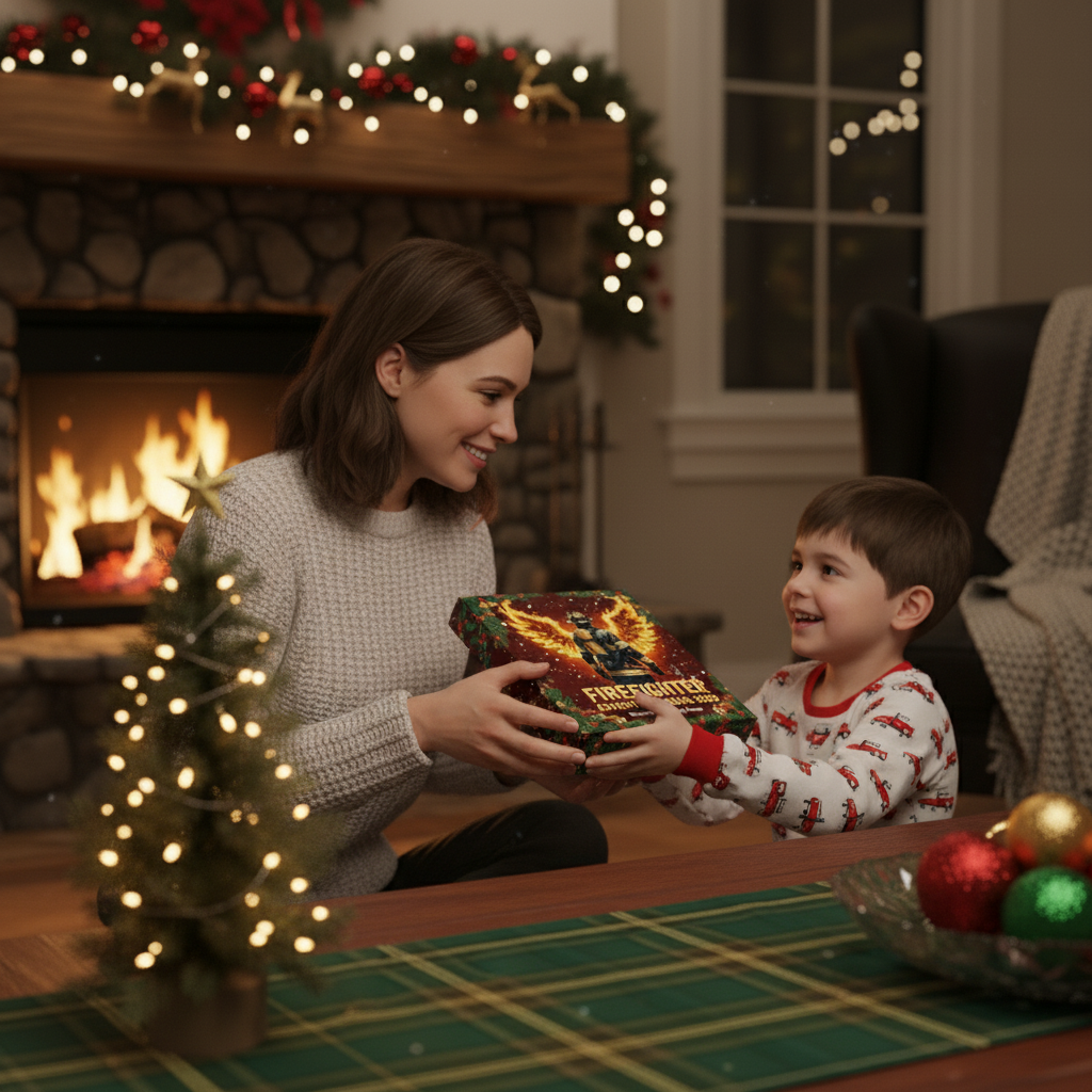 🚒2025 Christmas Advent Calendar - Firefighter Theme 