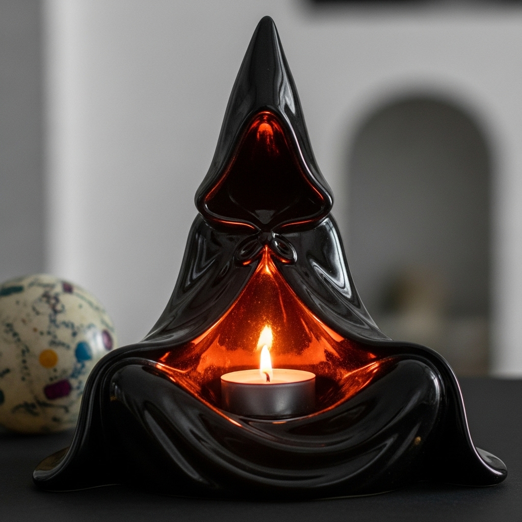 Mystic Wizard Candle Holder