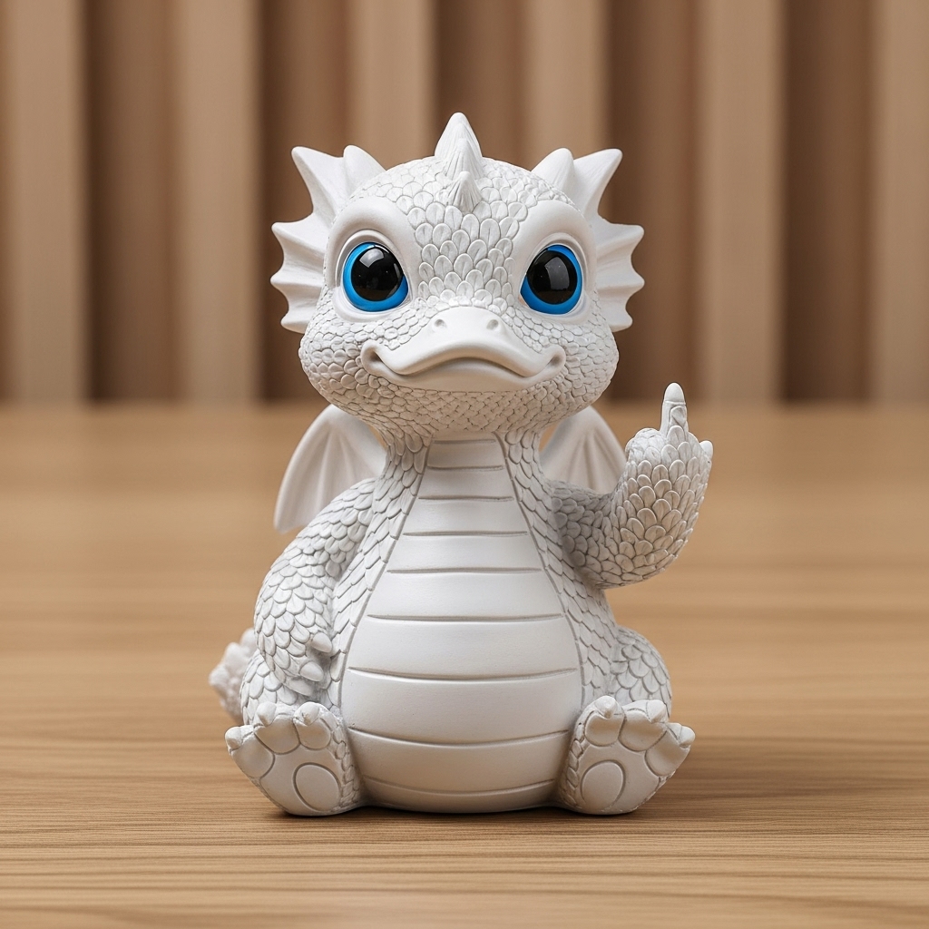 Cheeky Baby Dragon Figurine