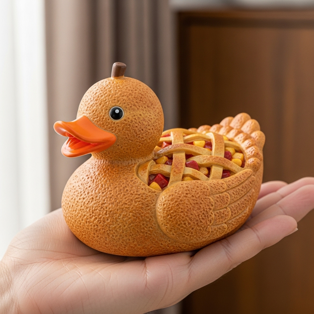 🥧Whimsical Dessert Duck Figurines🦆