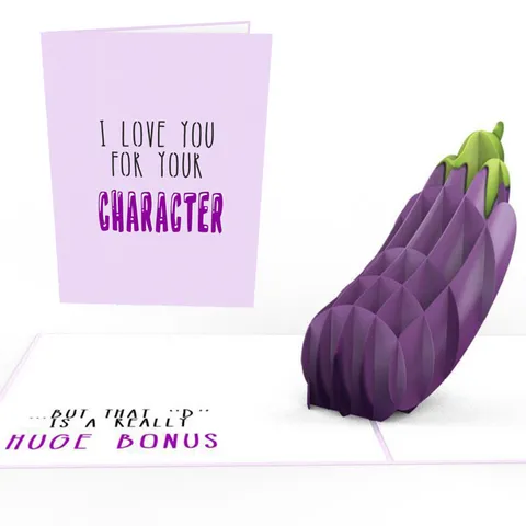 💦 - 3D INAPPROPRIATE GREETING CARD