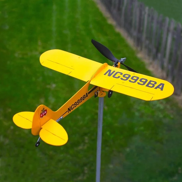 ✈️Piper J3 Cub Airplane Weathervane