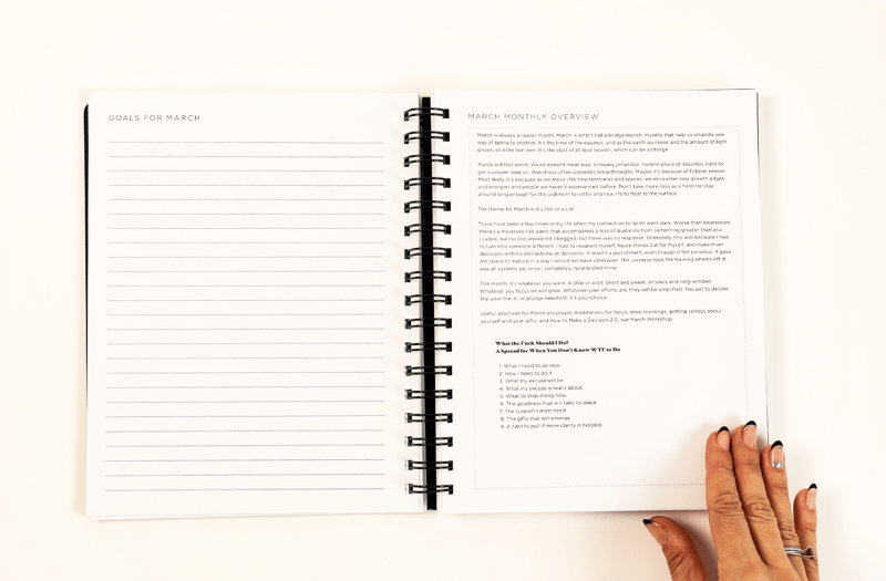 📚2025 Many Moons Lunar Planner
