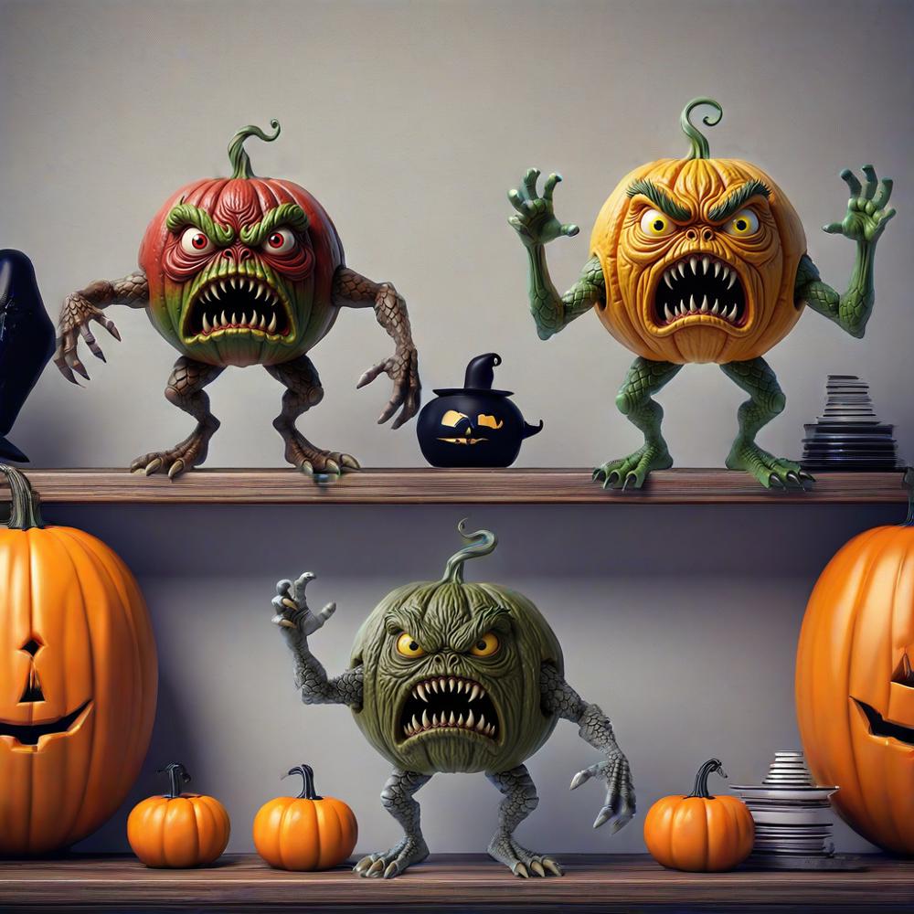 🎃Mutant Pumpkin Monster Figurine