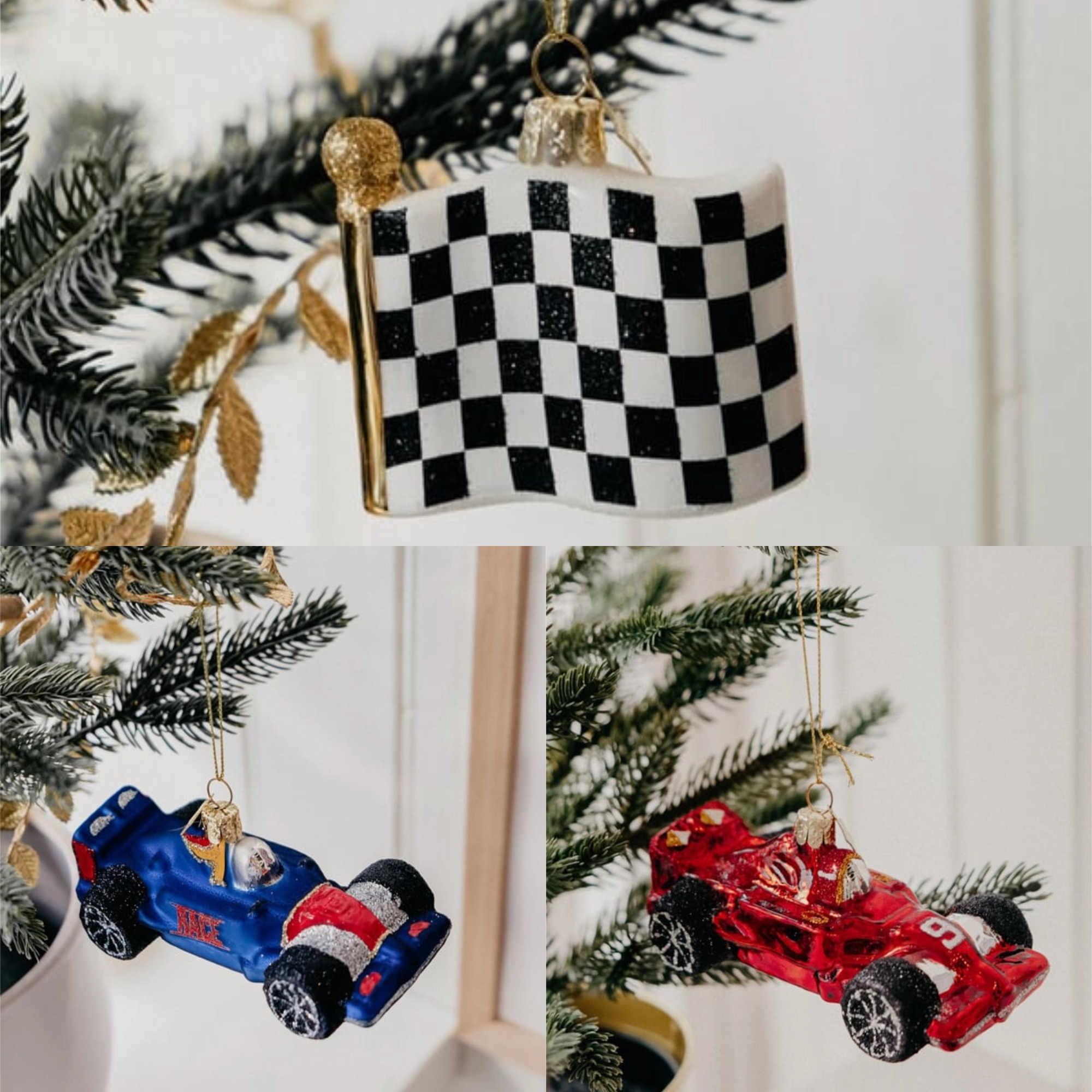 🔥LAST DAY 49% OFF -🏎️F1 Race Car Christmas Ornament