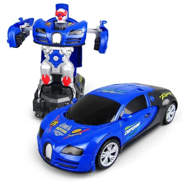 🚓Electric Universal Deformation Police Toy Car