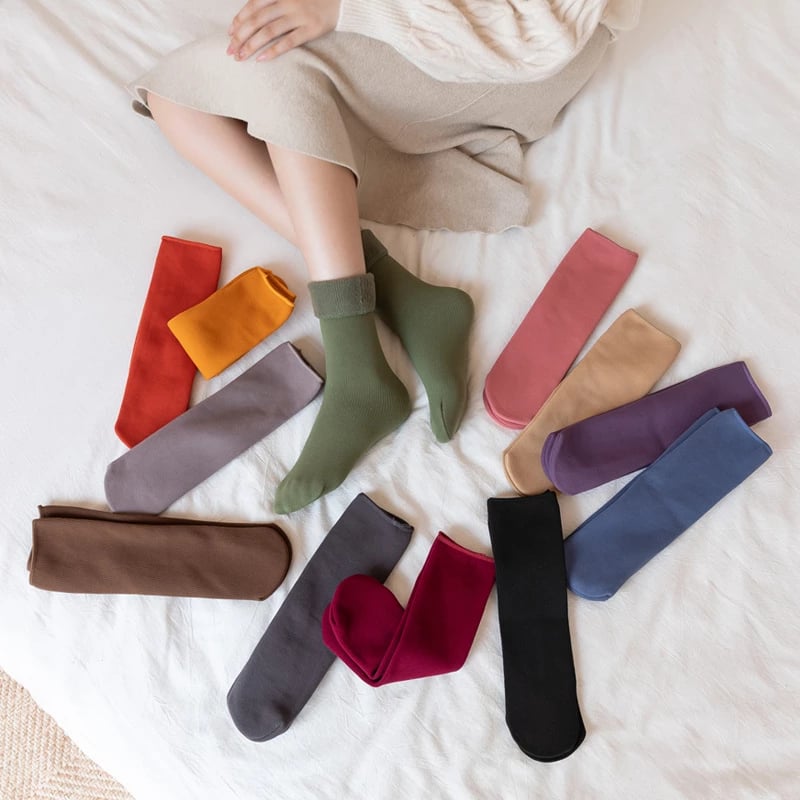 🌼NEW Snugly Velvet Winter Thermal Socks