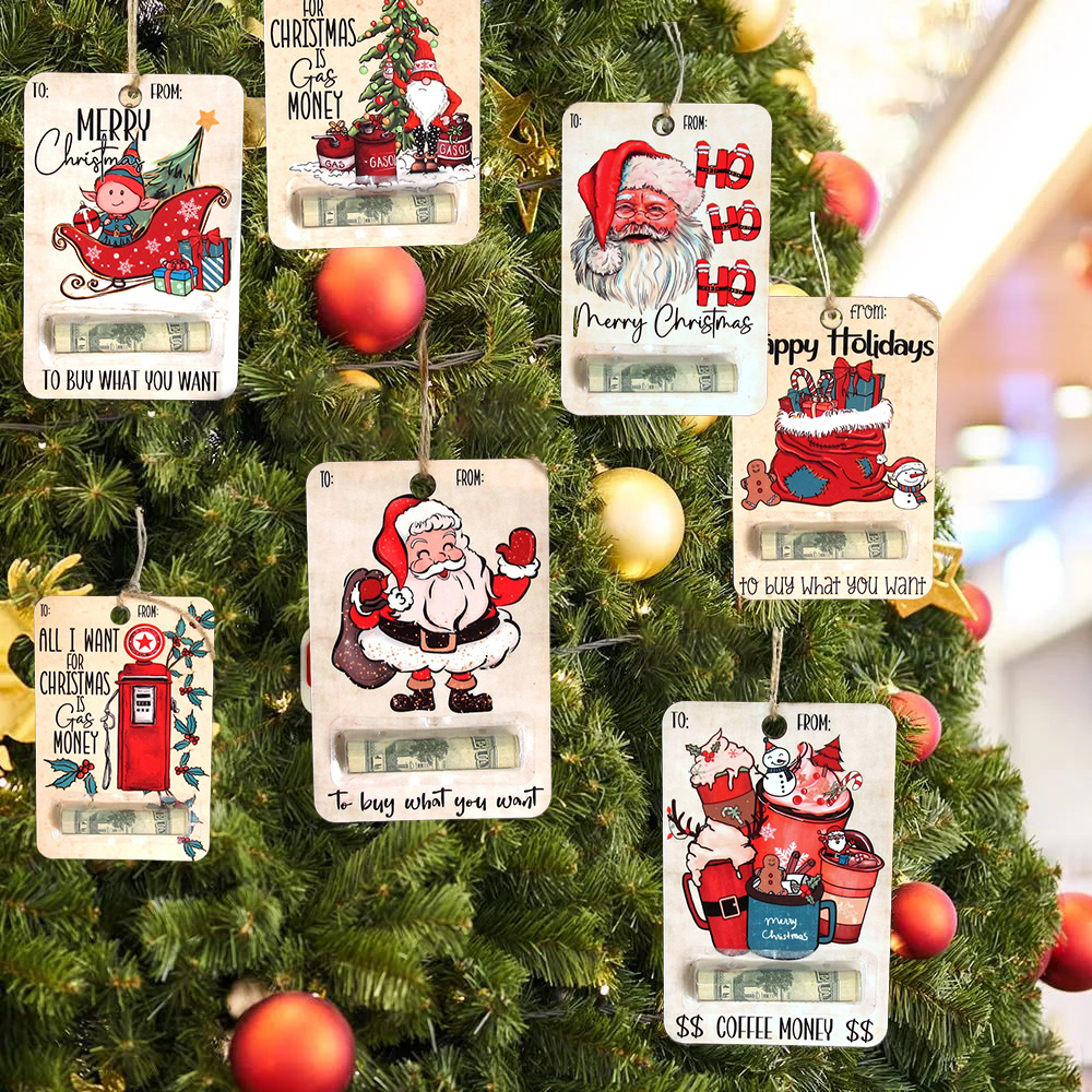 🎁🎅2024 CHRISTMAS GIFT--💸Santa Christmas Money Holders