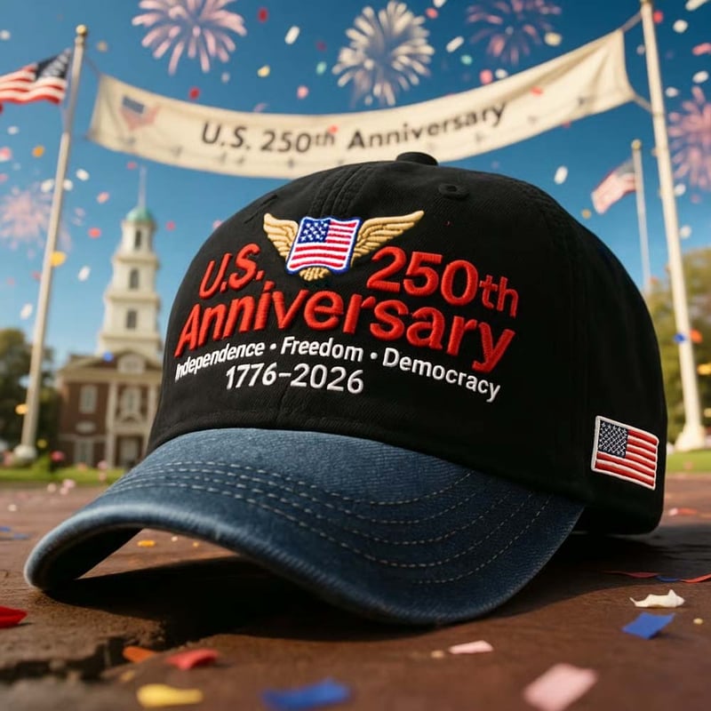 🔥LAST DAY 49% OFF - Celebrates the U.S. 250th Anniversary Retro Washed Cap