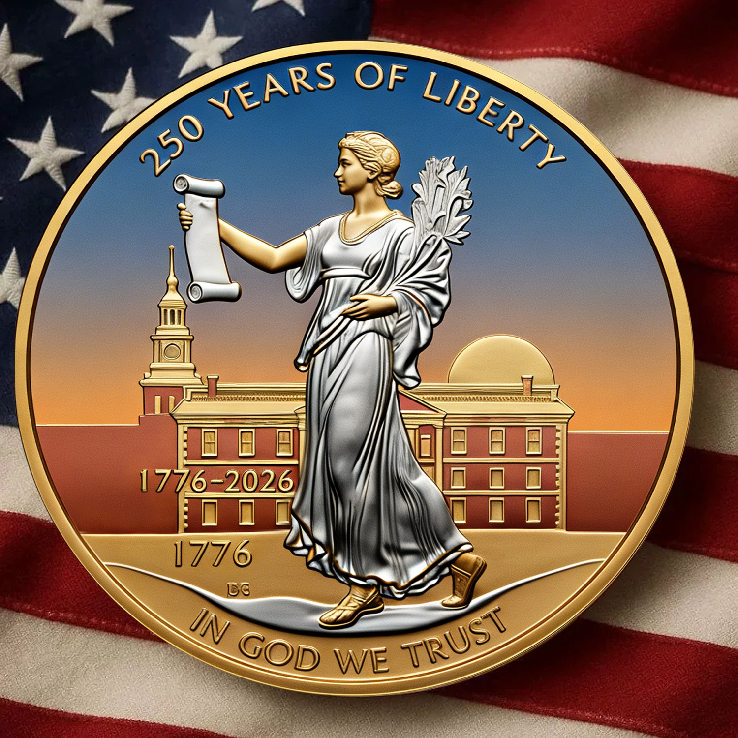 🏆Flash Sale 60% OFF - 250 Years of Liberty Commemorative Coin