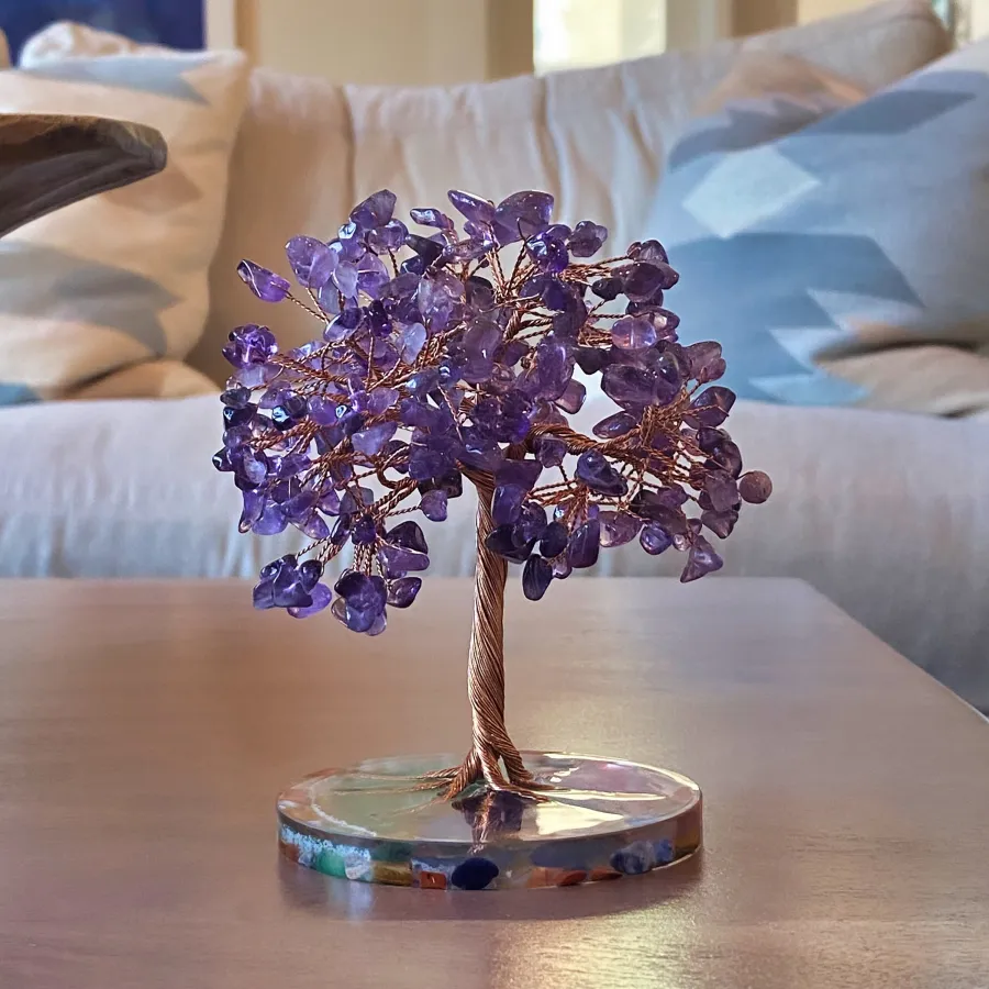 ✨Crystal Tree Amethyst Tree Feng Shui Decor Spiritual Gift