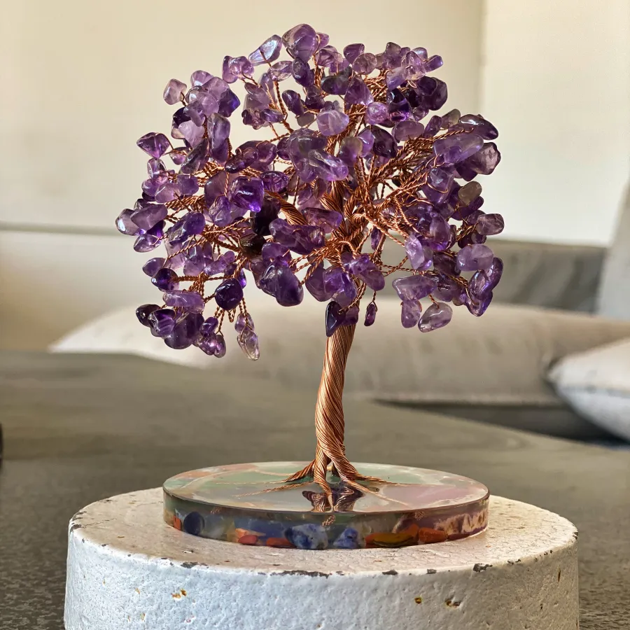 ✨Crystal Tree Amethyst Tree Feng Shui Decor Spiritual Gift