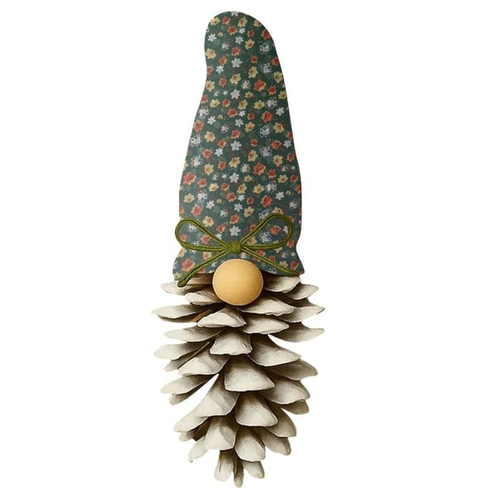 🎅Christmas Pinecone Gnome Ornaments✨