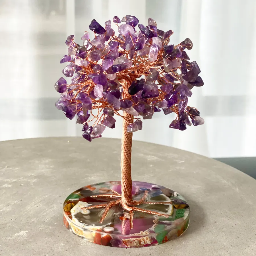 ✨Crystal Tree Amethyst Tree Feng Shui Decor Spiritual Gift