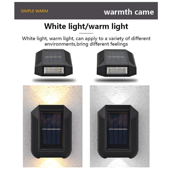 Waterproof Solar Powered Outdoor Patio Wall Decor Light🔥BUY MORE SAVE MORE