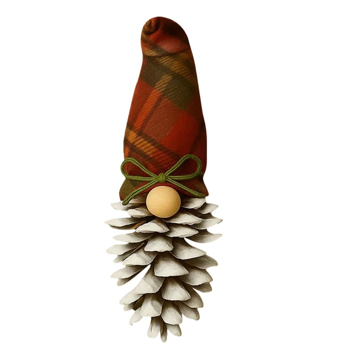 🎅Christmas Pinecone Gnome Ornaments✨