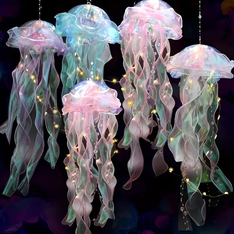 🎁Christmas Gift - Party Jellyfish Atmosphere Decor Night Light