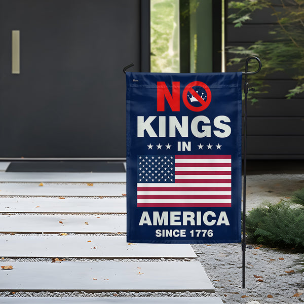 "No Kings In America" Flag - Declare Your Freedom!