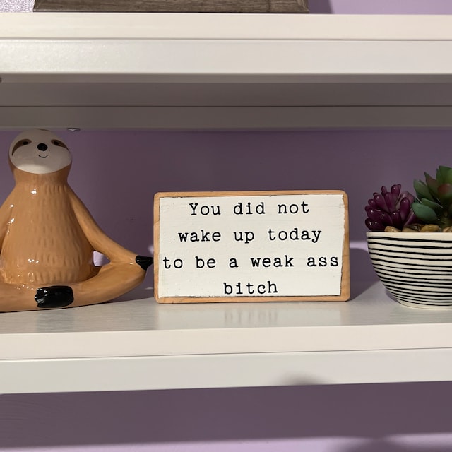 Fun Slogan Decoration