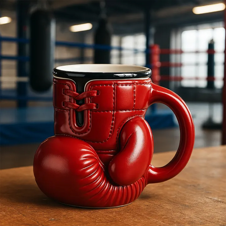 Boxing Glove Mug – Drink Like a Fighter!