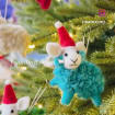 🐏🐏Felt Sheep Christmas Ornaments