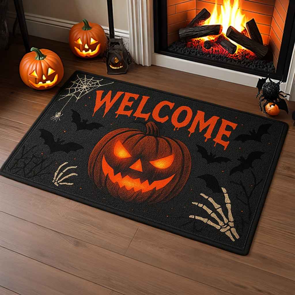 🎃👻 Halloween Welcome Doormats