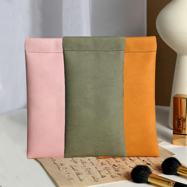 🔥LAST DAY 50% OFF🔥Snap Closure Leather Organizer Pouch
