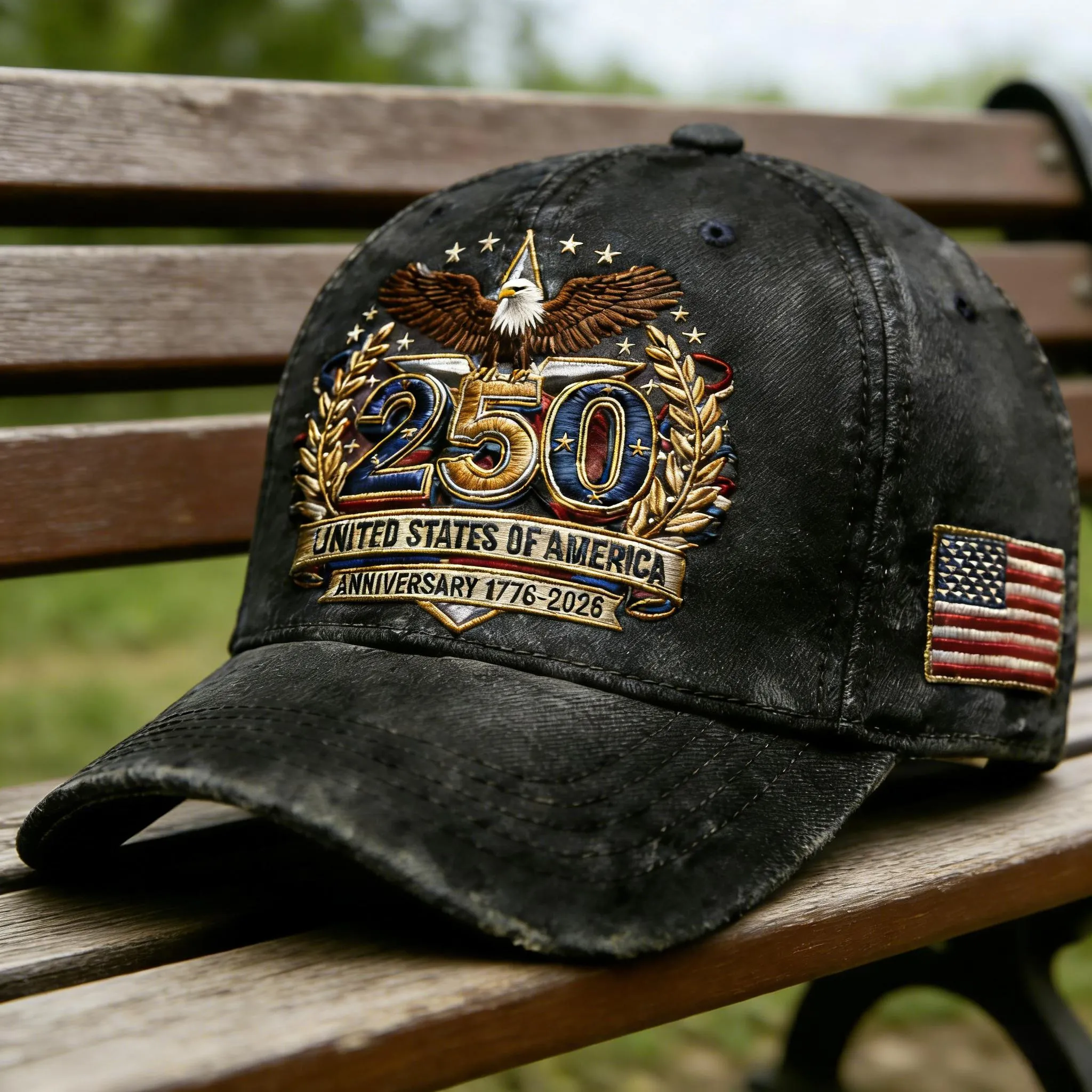 250th Anniversary of the United States Embroidered Cap