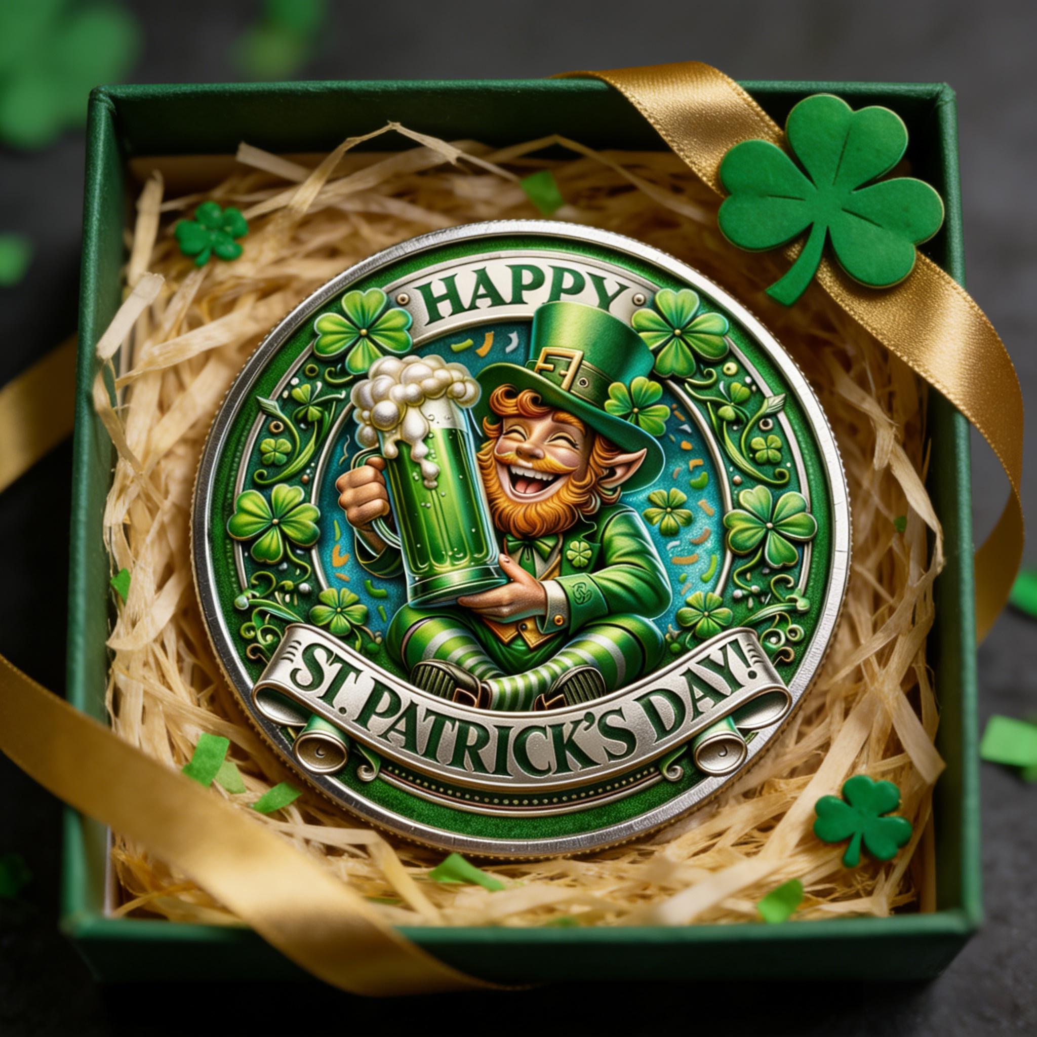 ☘💚St. Patrick’s Day Lucky Coin