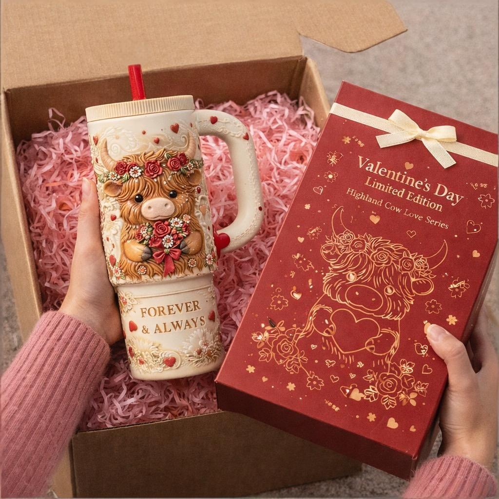 Highland Cow Tumbler