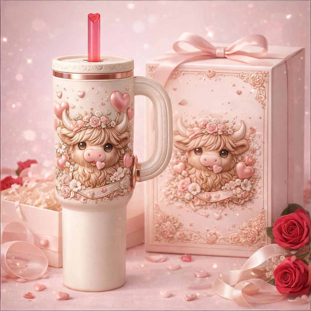 Highland Cow Tumbler