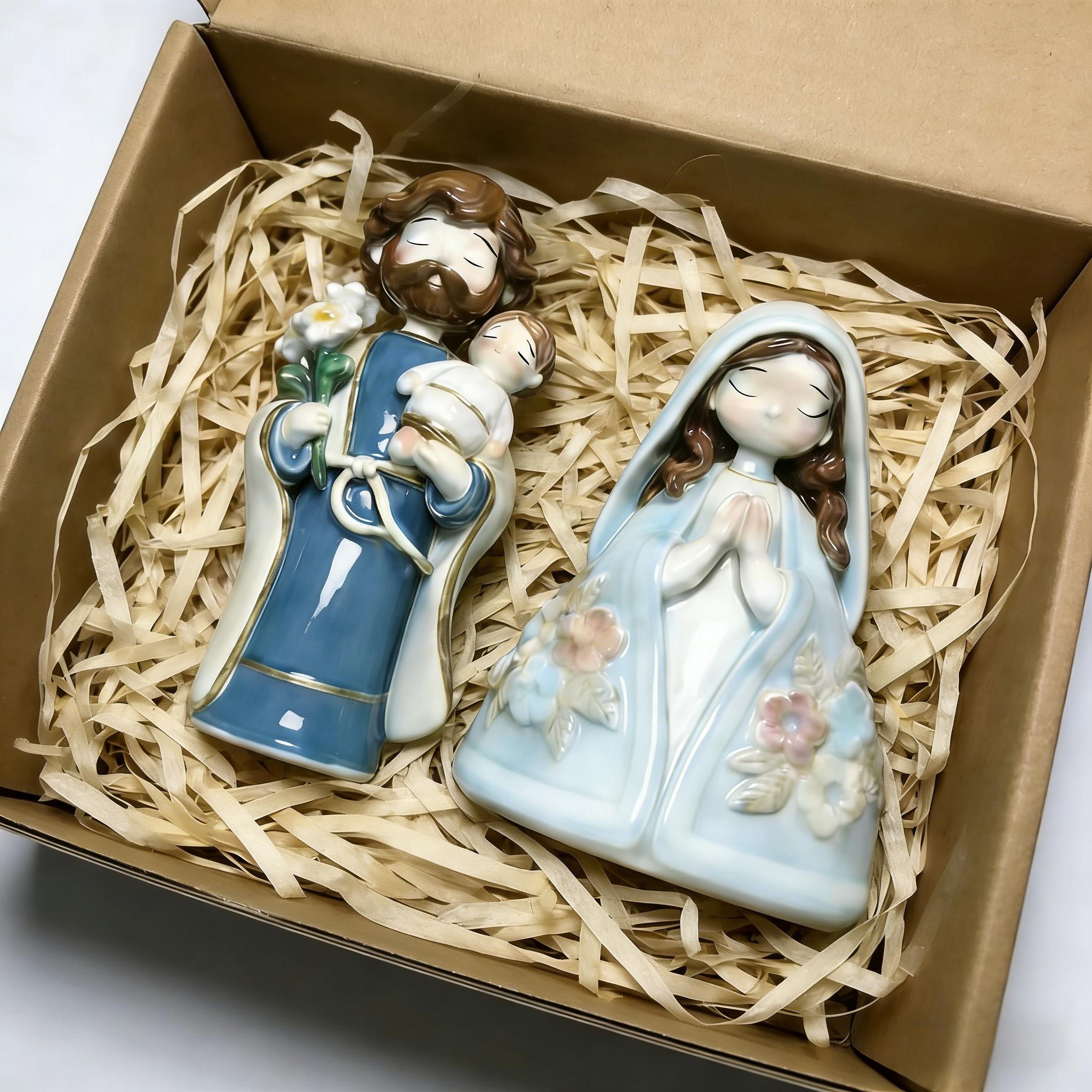 🎁💖Holy Family Figurine Decor
