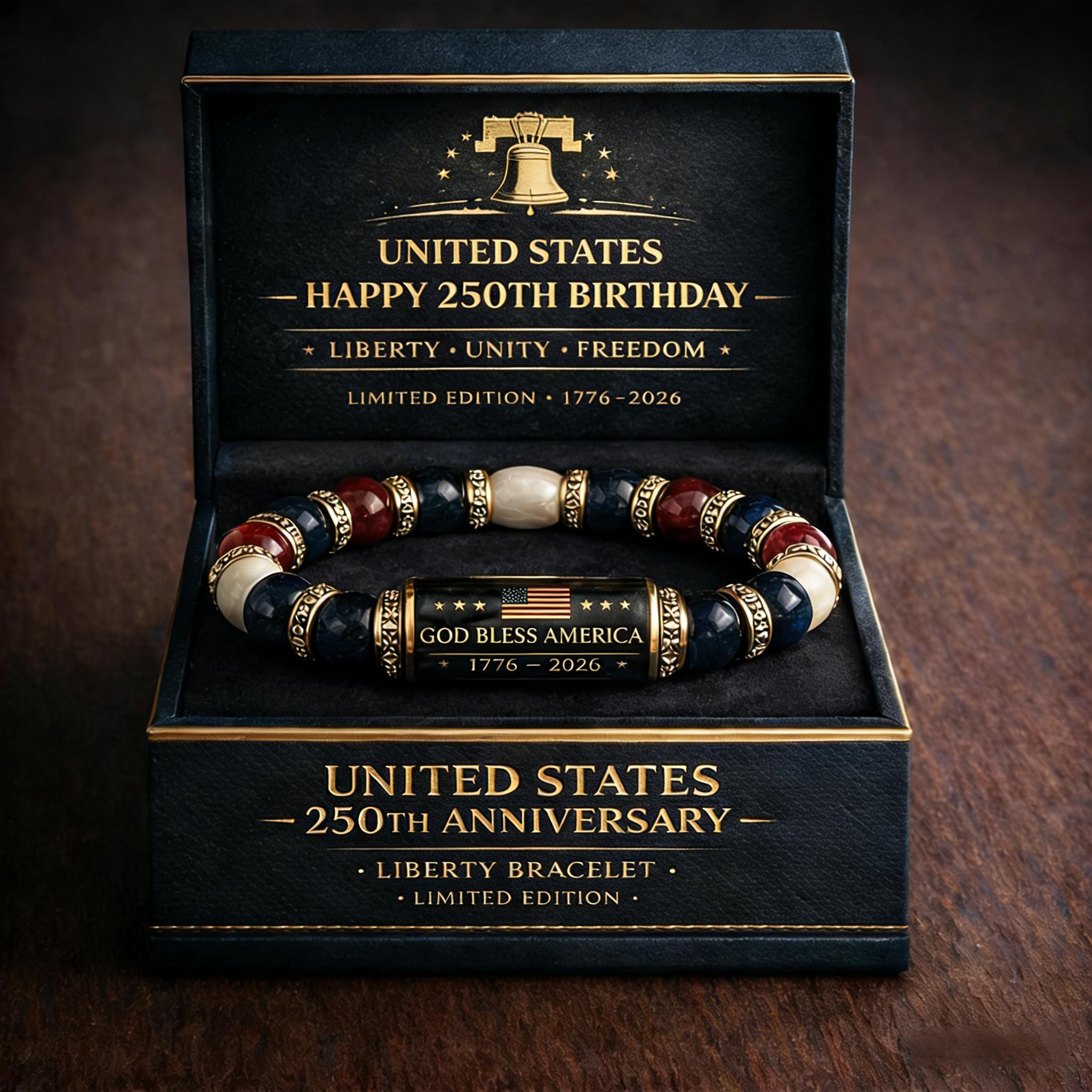 🇺🇸 United States 250th Anniversary Liberty Bracelet