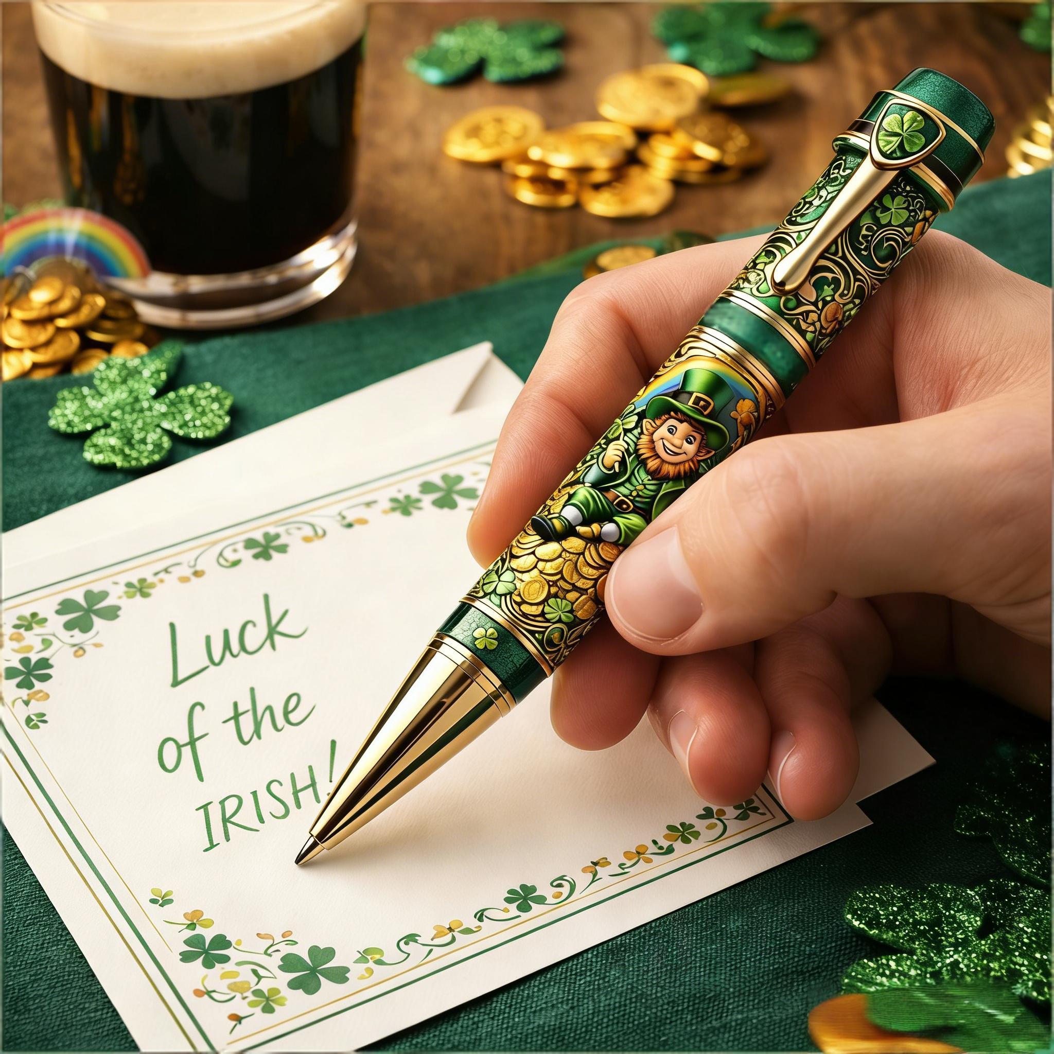 Emerald Fortune Signature Pen