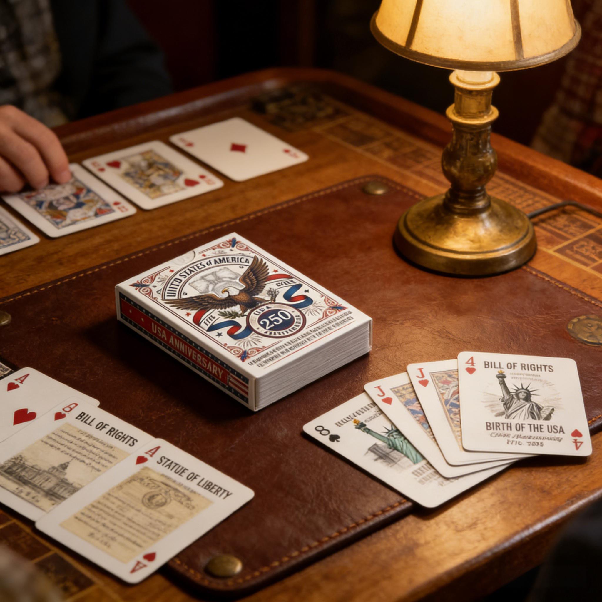 USA 250th Anniversary Commemorative Playing Cards