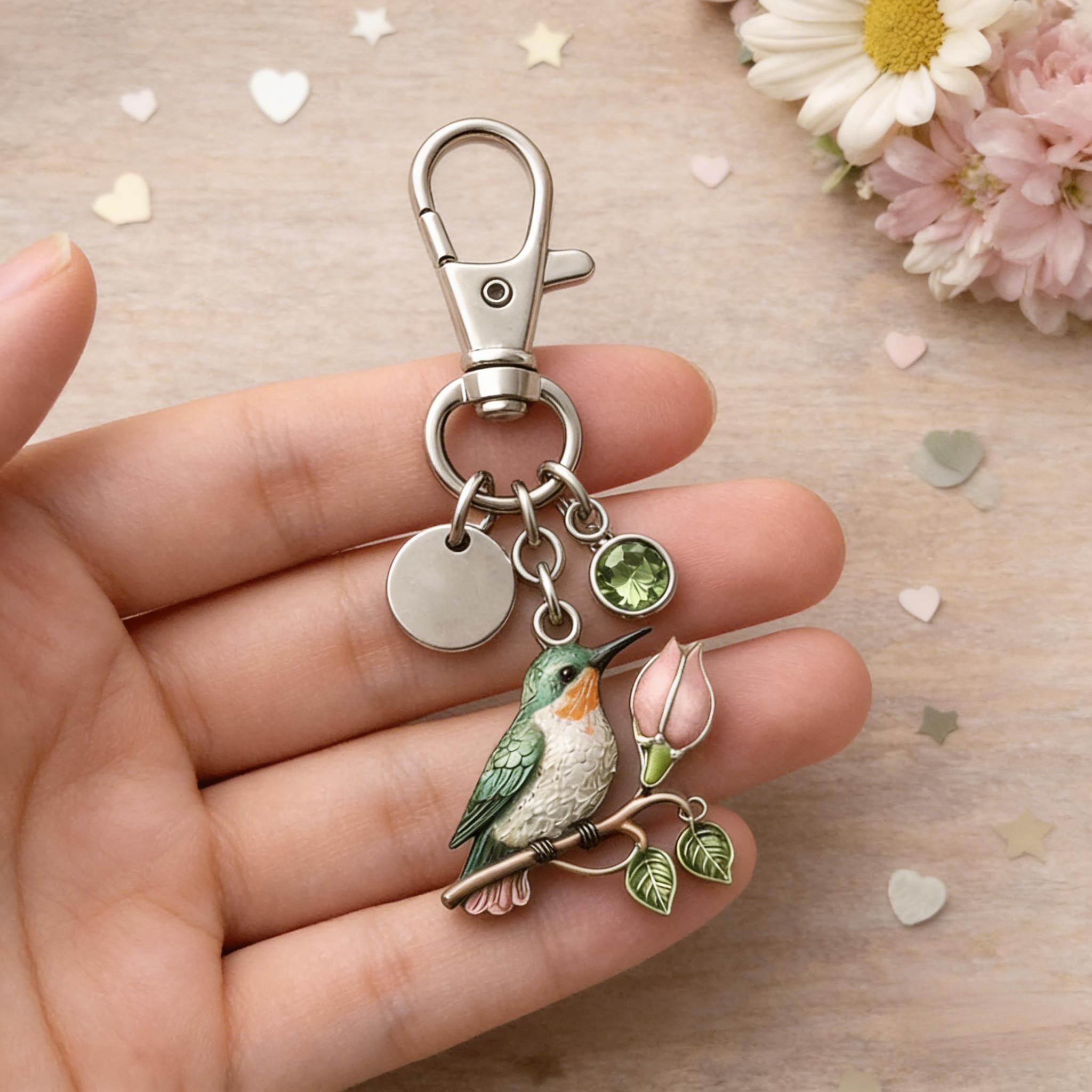 🎁A Little Hummingbird for You keychain-A Meaningful Mother’s Day Gift Filled with Love & Comfort
