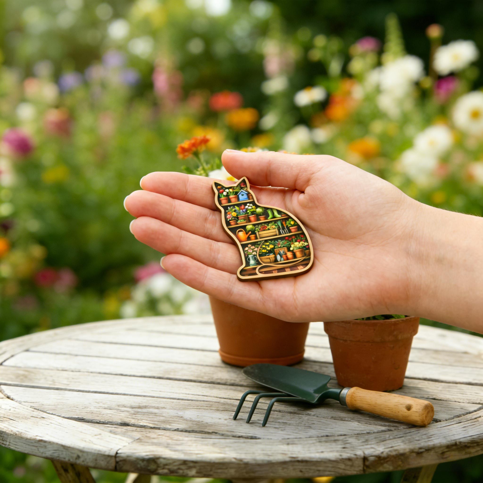 🌱🐱The Garden Cat Pocket Hug