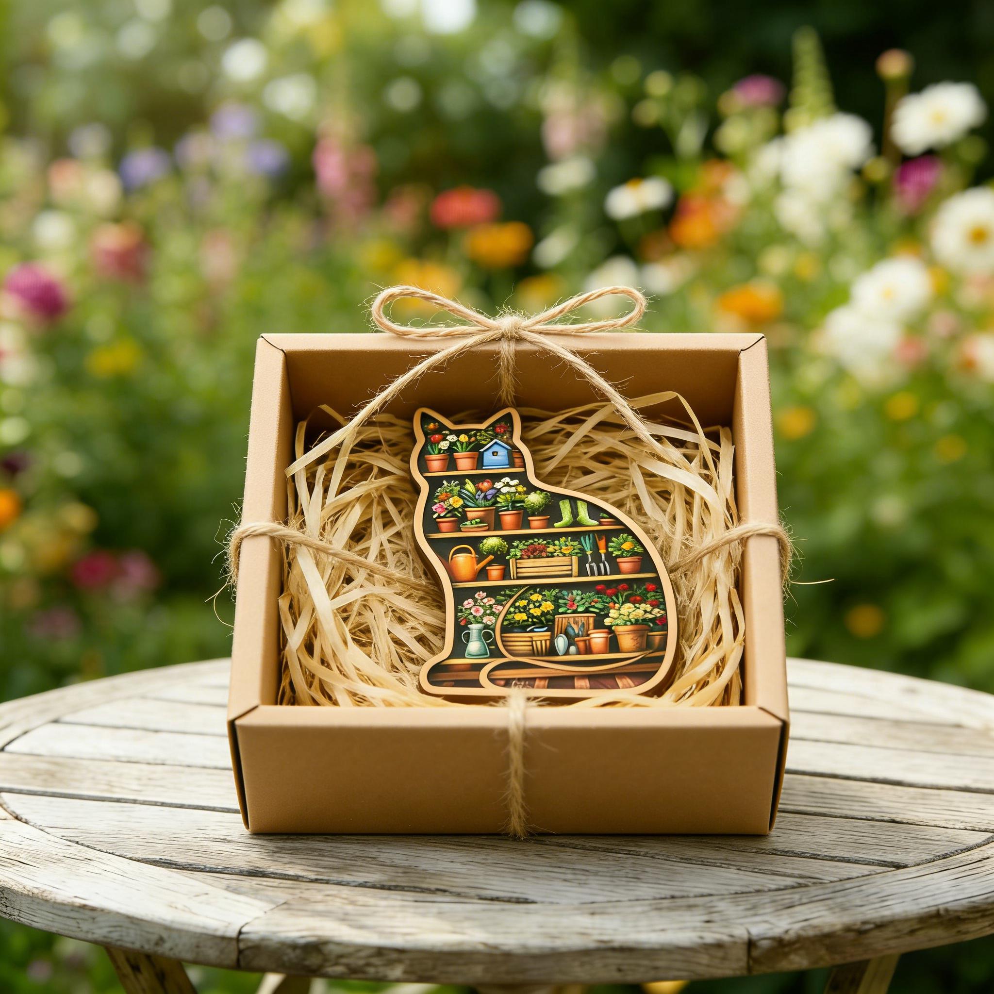 🌱🐱The Garden Cat Pocket Hug